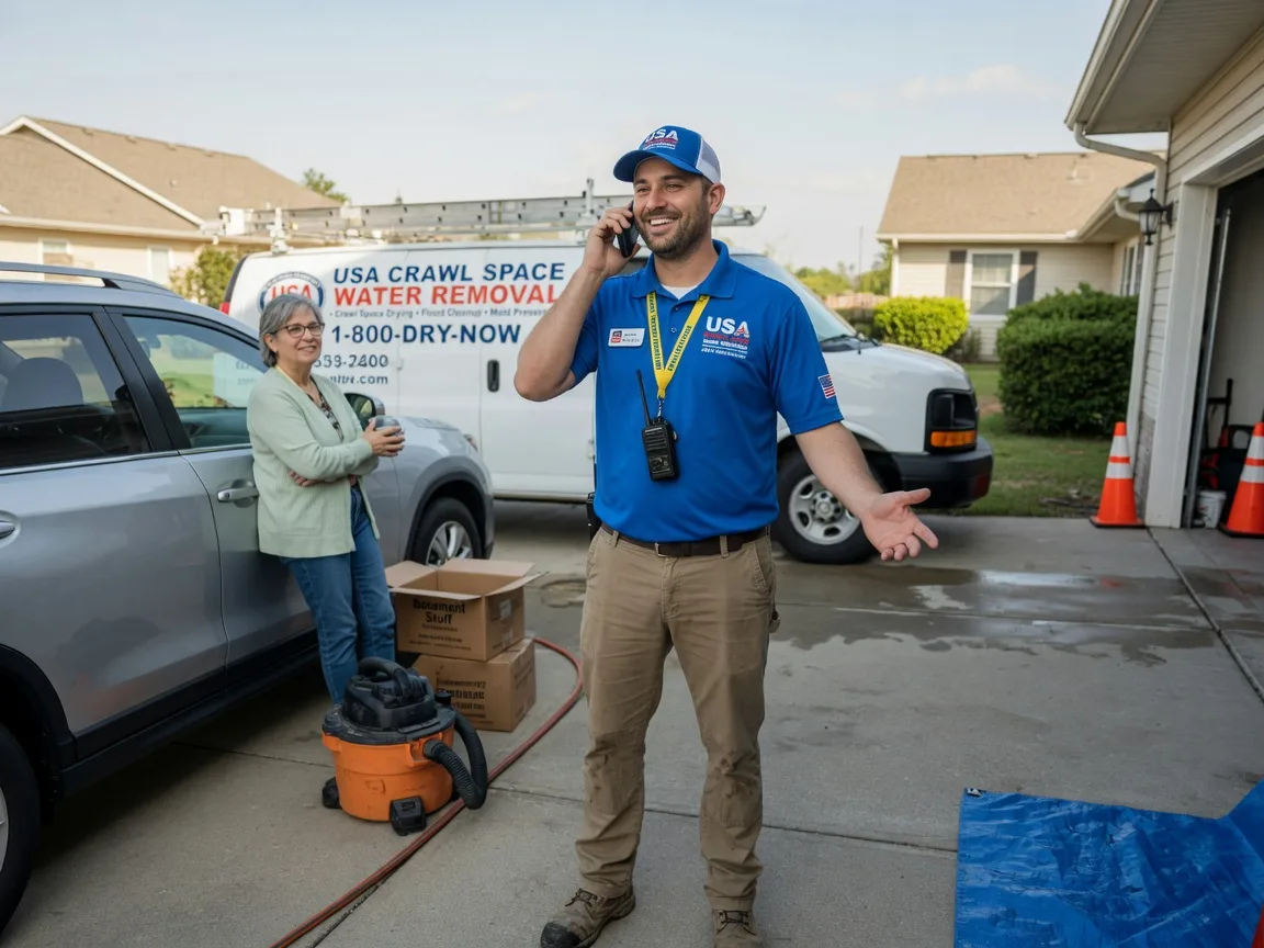 Crawl Space Water Removal Tower Hill, IL FAQs